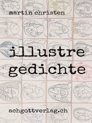 cover image of illustre gedichte